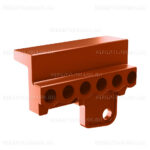 Держатель левый 6 отв. Т9.05.001; 00.7003.002