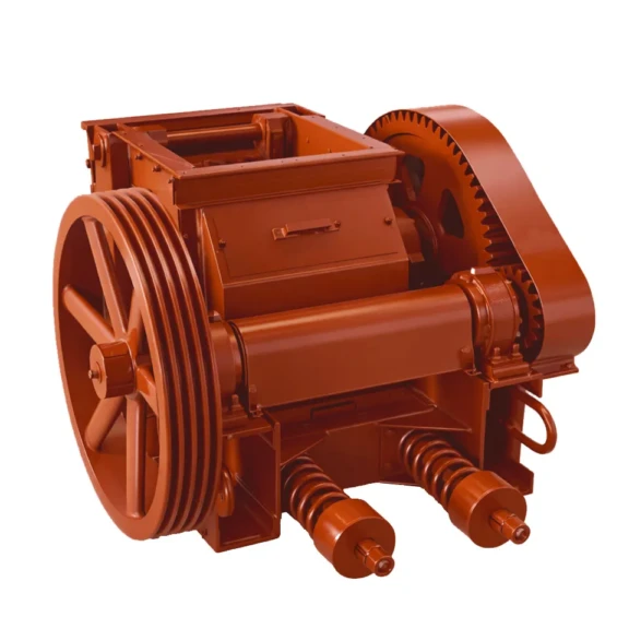 Дробилка одновалковая ДО-1М — общий вид