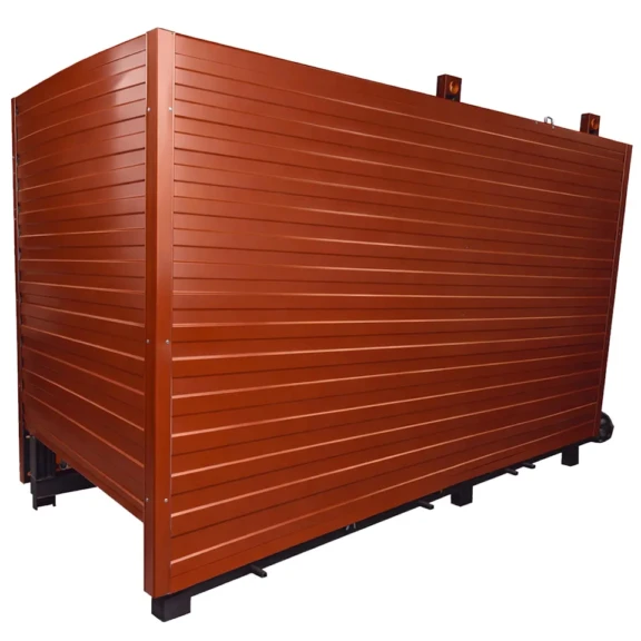 Водогрейный котел КВм-1,86-95ШП — общий вид