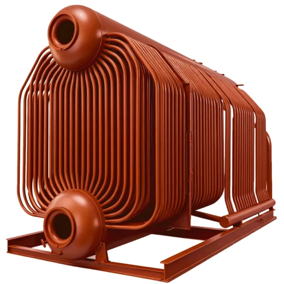 Паровой котел ДКВр-10-13С (ПТЛ-РПК) — общий вид