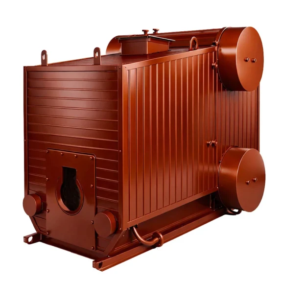 Паровой котел Е-1,0-0,9 ГМ — общий вид