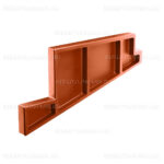 Плита передняя правая. 407/00.7036.042