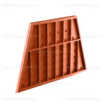 Плита передняя средняя. 0-40-23/00.1602.004