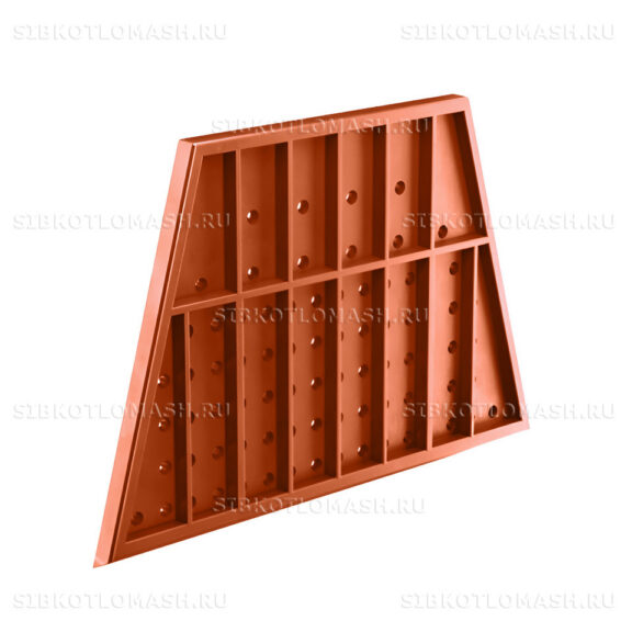 Плита передняя средняя. 0-40-23/00.1602.004