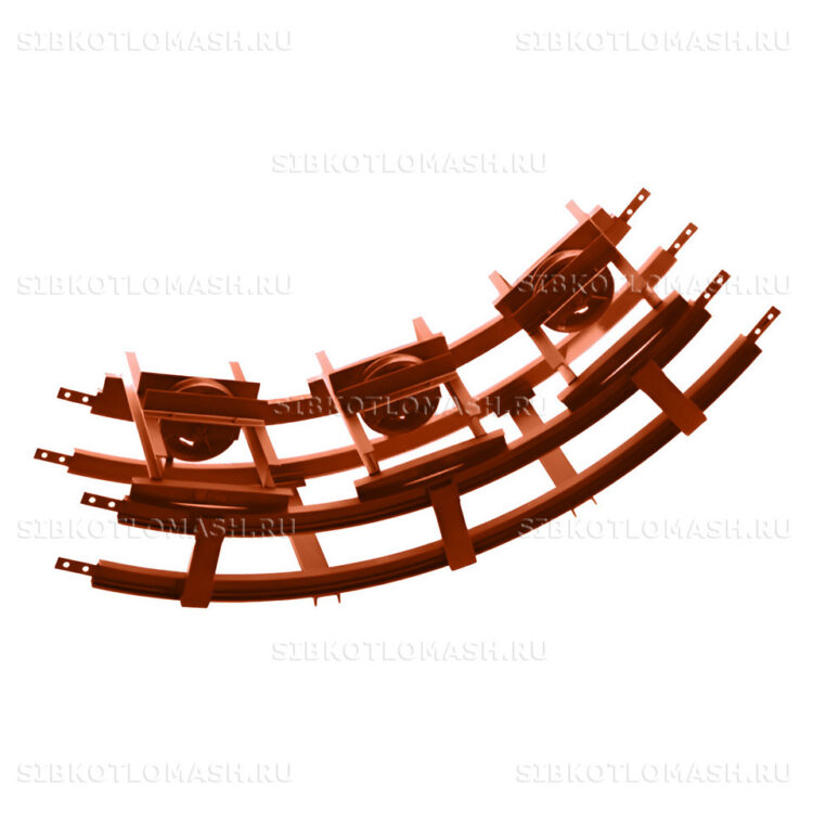 Участок поворотный. 29Е5-02.00.000СБ-01СБ