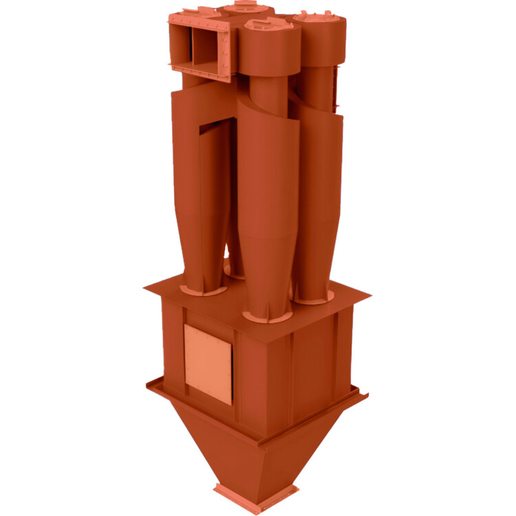 Циклон ЦН-15-700х4СП — общий вид