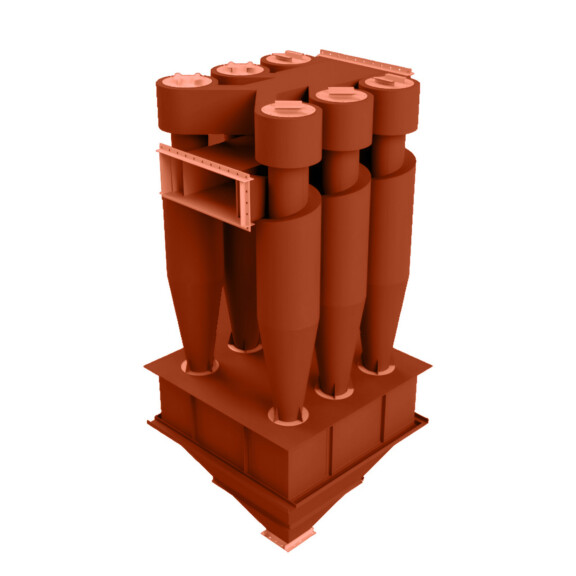 Циклон ЦН-15-900х6СП — общий вид