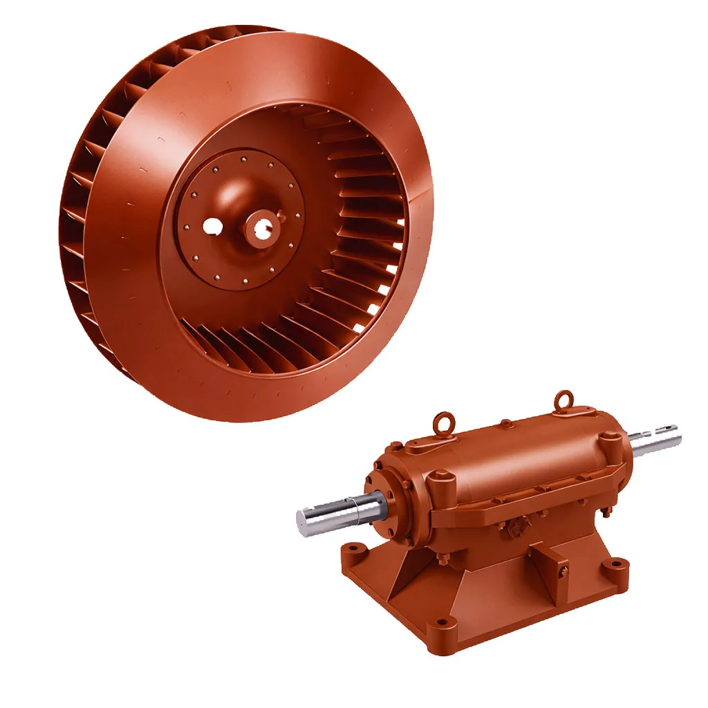 Запасные части тягодутьевых машин